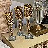gold candle holders