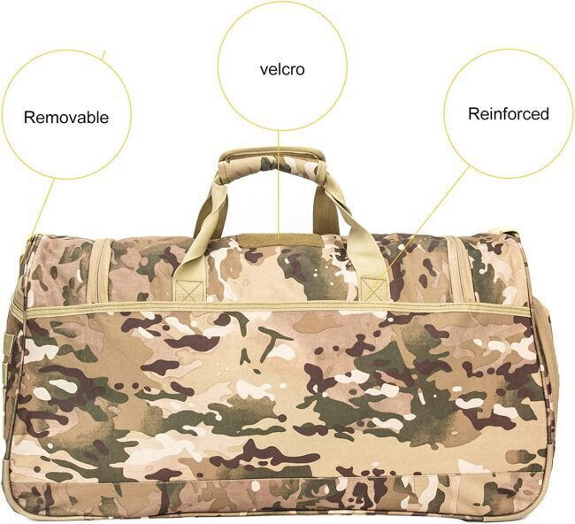 military duffle bag