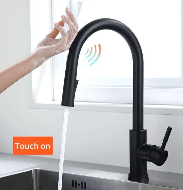touchless kitchen sink faucet