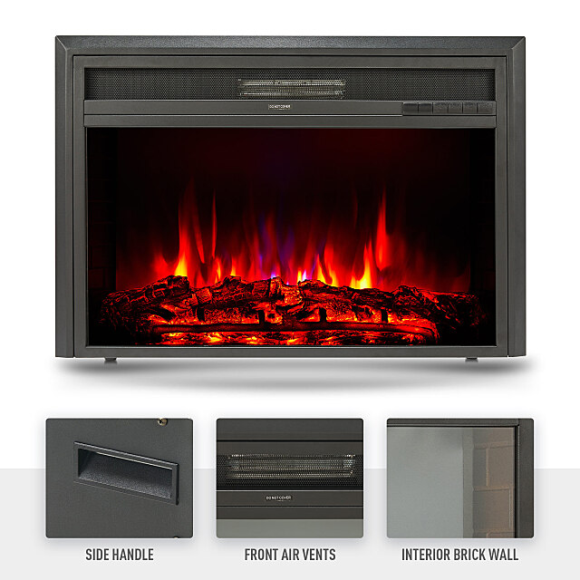 remote controlled fireplace